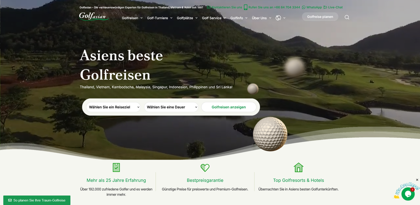 GolfAsian Travel Platform